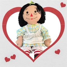 Load image into Gallery viewer, Custom 36" Raggedy Ann or Raggedy Andy Doll in Ebony or Ivory