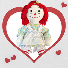 Load image into Gallery viewer, Custom 36" Raggedy Ann or Raggedy Andy Doll in Ebony or Ivory