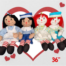 Load image into Gallery viewer, Custom Order Rag Doll Clothes, Custom Rag Doll Clothes - Fits 20" 25" 36" Rag Dolls