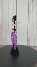 Load and play video in Gallery viewer, Holographic Skull Earrings