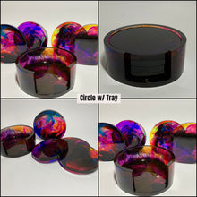 Load image into Gallery viewer, Large Handled Trays with Coaster Set Custom Order