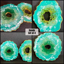 Load image into Gallery viewer, Large Handled Trays with Coaster Set Custom Order