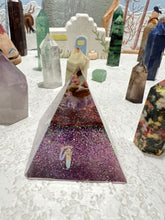 Load image into Gallery viewer, Chakra Pyramids, Triangle, Paperweight, Art