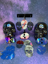 Load image into Gallery viewer, Holographic Skull Earrings Custom Order