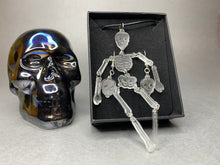 Load image into Gallery viewer, Skeleton Necklace or Skull Earrings Custom Order