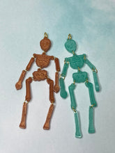 Load image into Gallery viewer, Skeleton Necklace or Skull Earrings Custom Order