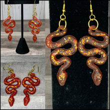 Load image into Gallery viewer, Snake Earrings Custom Order