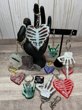 Load image into Gallery viewer, Spooky Eclectic Keychains Necklace or Earrings Custom Order