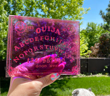Load image into Gallery viewer, Spirit Board & Planchette or Spirit Board Sun Catcher - Ouija Board - Custom Order