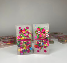 Load image into Gallery viewer, Domino Double Six Set Fruit & Pearl White