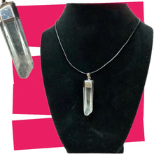 Load image into Gallery viewer, Quartz Dagger Necklace