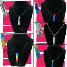 Load image into Gallery viewer, Quartz Dagger Necklace