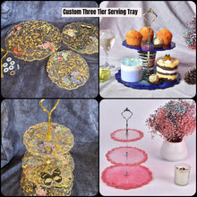 Load image into Gallery viewer, Three Tier Tray, Serving Tray - Custom Order