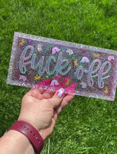 Load and play video in Gallery viewer, Fuck Off Plaque or Sign - Custom Order