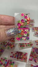 Load and play video in Gallery viewer, Domino Double Six Set Fruit & Pearl White