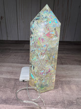 Load image into Gallery viewer, Crystal Tower, Paperweight, Resin Art, Custom
