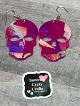 Load image into Gallery viewer, Holographic Skull Earrings