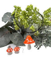 Load image into Gallery viewer, Mushroom Necklaces &amp; Earrings
