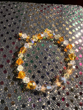 Load image into Gallery viewer, Yellow/Orange Glass beaded Bracelet
