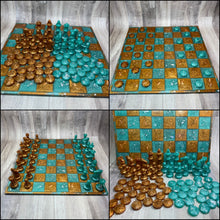 Load image into Gallery viewer, 12&quot; Chess Set Resin - Custom Order
