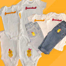 Load image into Gallery viewer, Guess What? Chicken Butt - Baby Bodysuits - Custom Made to order
