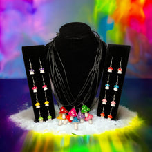 Load image into Gallery viewer, Mushroom Necklaces &amp; Earrings
