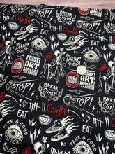 Load image into Gallery viewer, Skull, Halloween, Muertos, Spooky, Horror, Mystical, Stars/Galaxy Fabrics
