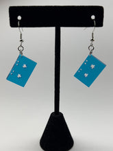Load image into Gallery viewer, Vintage NEON Acrylic Cassette Tape Earrings
