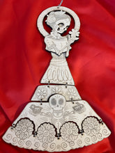 Load image into Gallery viewer, Señorita Wood Art
