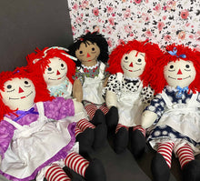 Load image into Gallery viewer, Pre Made Rag Doll Clothes, Custom Rag Doll Clothes - Fits 20&quot; 25&quot; 36&quot; Rag Dolls
