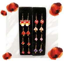 Load image into Gallery viewer, Mushroom Earrings
