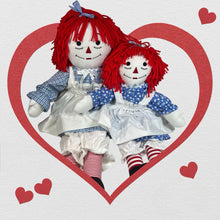 Load image into Gallery viewer, Custom 25&quot; Raggedy Ann or Raggedy Andy Doll in Ebony or Ivory
