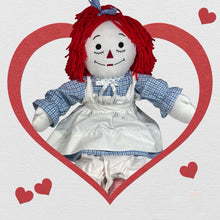 Load image into Gallery viewer, Custom 25&quot; Raggedy Ann or Raggedy Andy Doll in Ebony or Ivory
