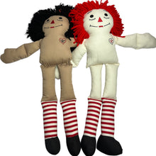 Load image into Gallery viewer, Custom 25&quot; Raggedy Ann or Raggedy Andy Doll in Ebony or Ivory
