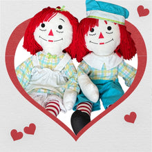 Load image into Gallery viewer, Custom 36&quot; Raggedy Ann or Raggedy Andy Doll in Ebony or Ivory
