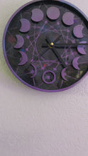Load and play video in Gallery viewer, Galaxy Moon Phase Clock
