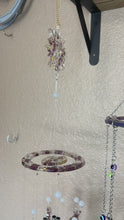 Load and play video in Gallery viewer, Galaxy Evil Eye Moon &amp; Sun Wind Chime / Sun Catcher
