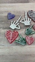 Load and play video in Gallery viewer, Spooky Eclectic Keychains Necklace or Earrings Custom Order
