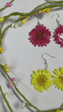 Load and play video in Gallery viewer, Daisy Earrings
