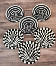 Load image into Gallery viewer, 3D Illusion Coaster Set Custom Order
