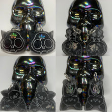 Load image into Gallery viewer, Bat &amp; Skull Earrings Custom
