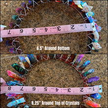 Load image into Gallery viewer, Crystal Shaped Crown Resin - Custom Order
