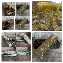 Load image into Gallery viewer, Small Box - for Dominos, Trinkets, Stash, or Jewelry Box - Custom Order
