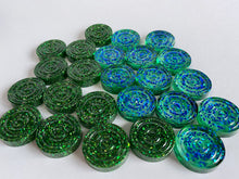 Load image into Gallery viewer, Chess Pieces 3 Sizes - Checkers Pieces 2 Sizes - Custom Order Resin

