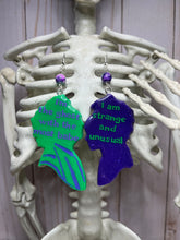 Load image into Gallery viewer, Spooky Eclectic Keychains Necklace or Earrings Custom Order
