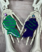 Load image into Gallery viewer, Spooky Eclectic Keychains Necklace or Earrings Custom Order
