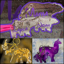 Load image into Gallery viewer, Adult &amp; Baby Animal Keychains &amp; Custom Order
