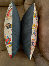 Load image into Gallery viewer, Pin Up Pillow Covers 18&quot;X18&quot; Zippered Pillow Cover (Cover ONLY)
