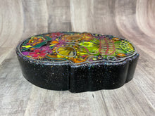 Load image into Gallery viewer, Muertos Skull Jewelry Box, Sugar Skull Box - Custom Order
