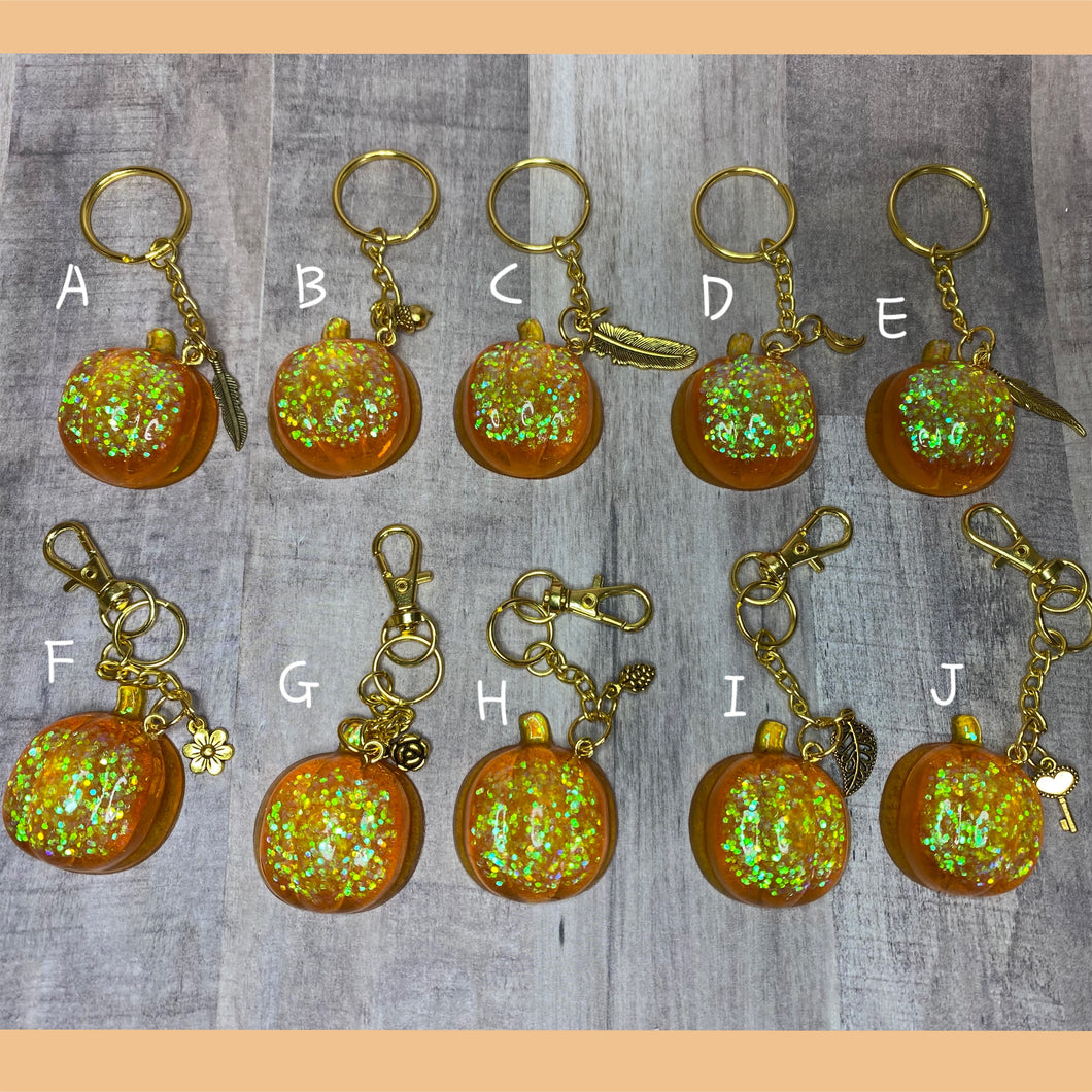 Pumpkin Keychain